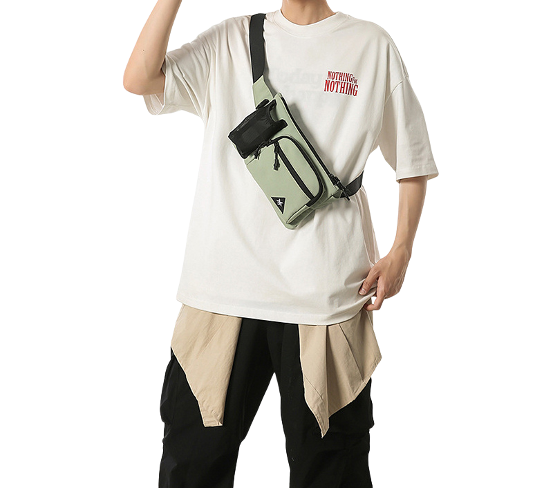 The Kryvex™ Prestige Bag by Camel Mountain – 1.4L Compact Unisex Sling Bag