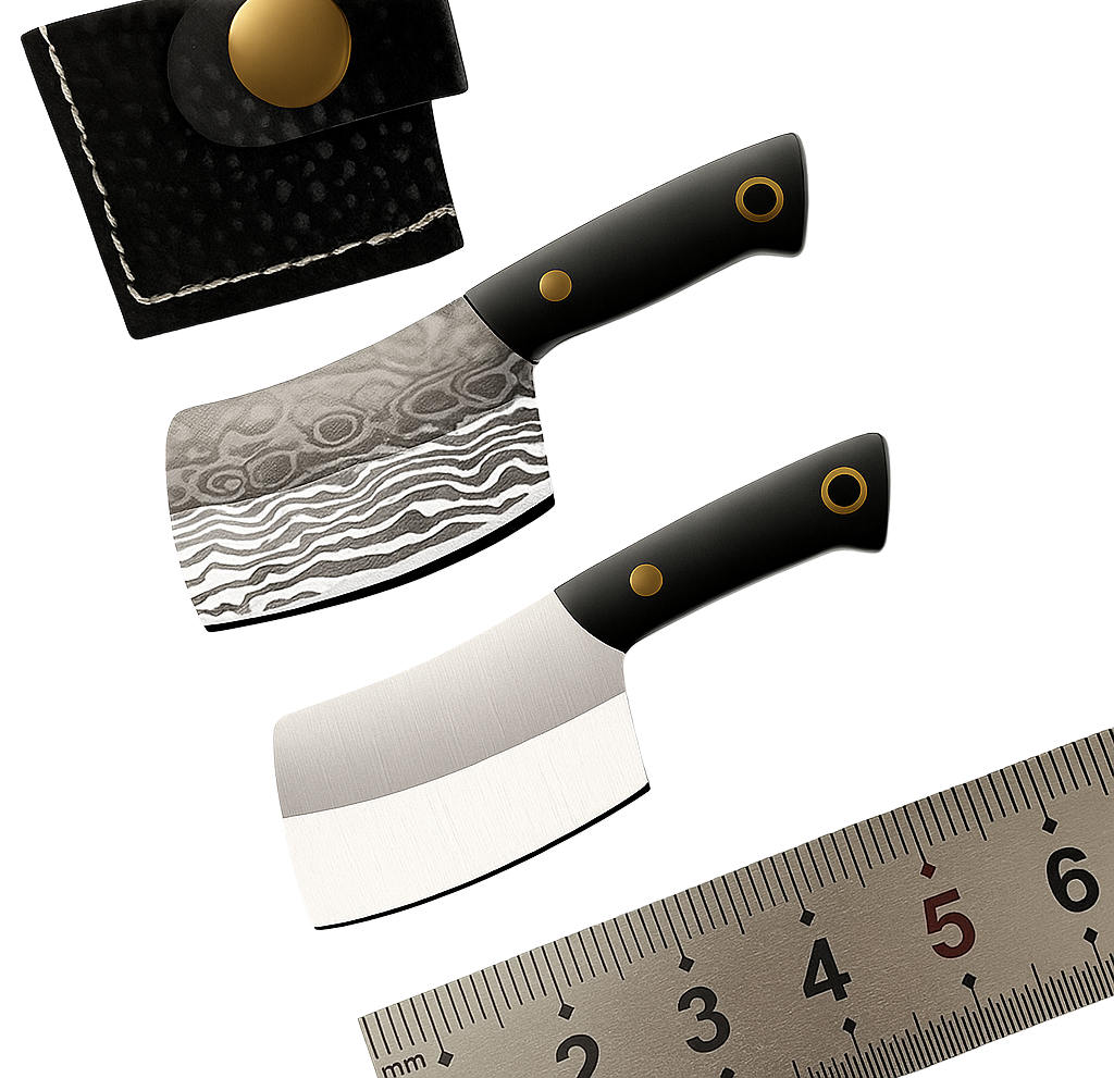 The Kyvaris™ Luxe Knife Keychain by Camel Mountain – Outdoor-Use Mini Knife Only