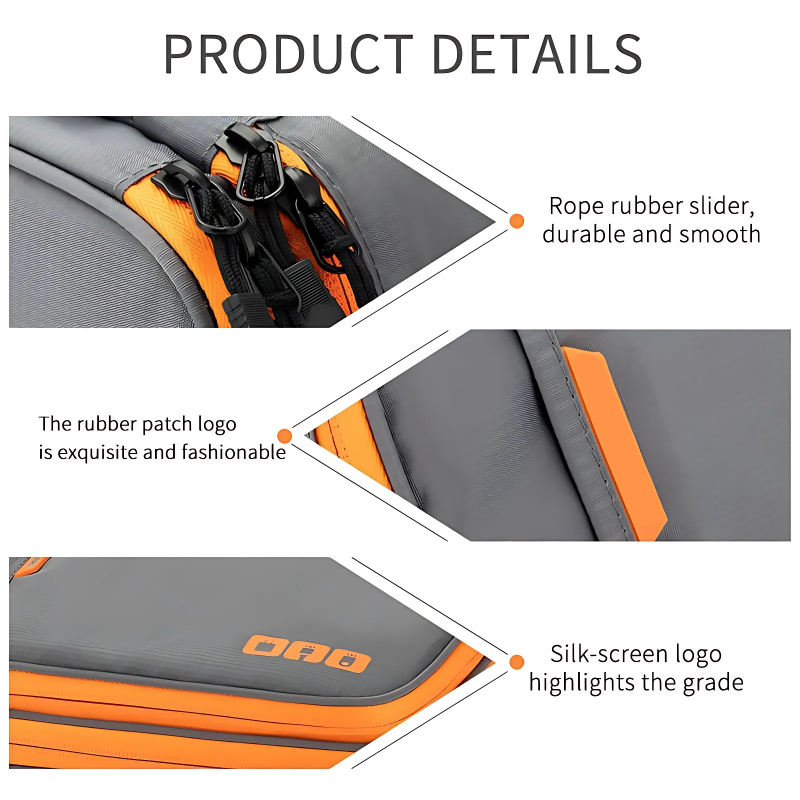 The Zerionis™ Xtreme Storage Bag by Camel Mountain – 3L, Compact Digital Organizer