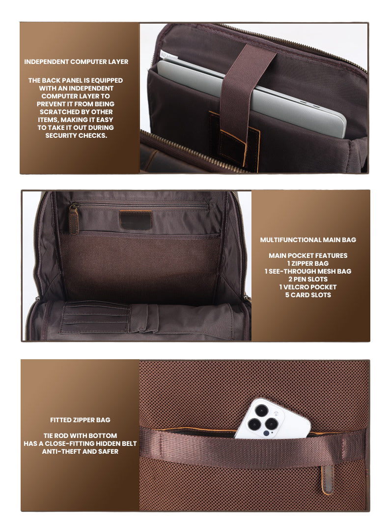 The Ultrynox™ Exclusive Backpack by Camel Mountain – 35L, Fits 16" Laptop