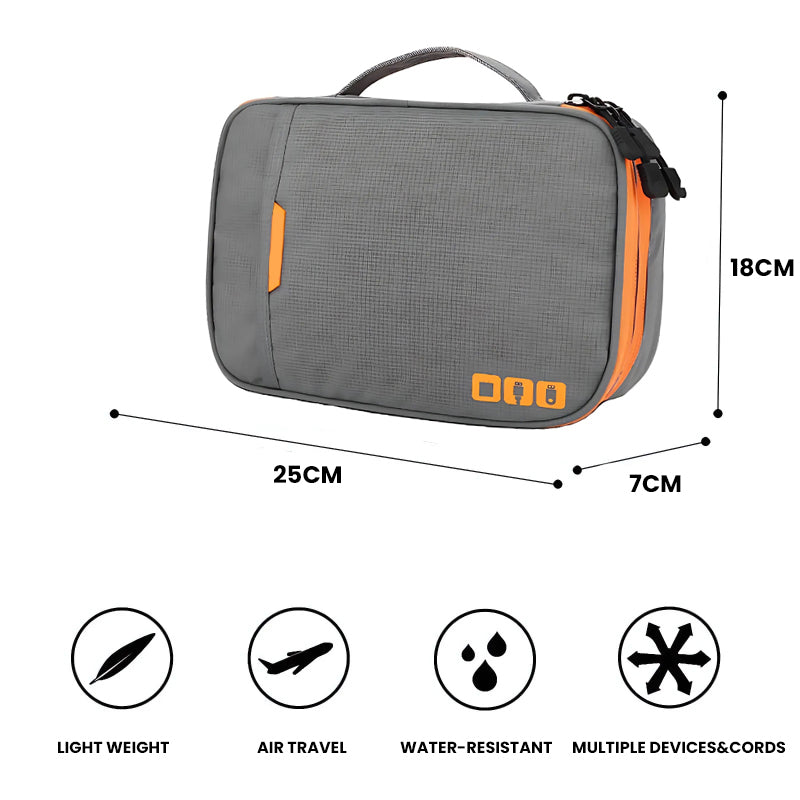 The Zerionis™ Xtreme Storage Bag by Camel Mountain – 3L, Compact Digital Organizer