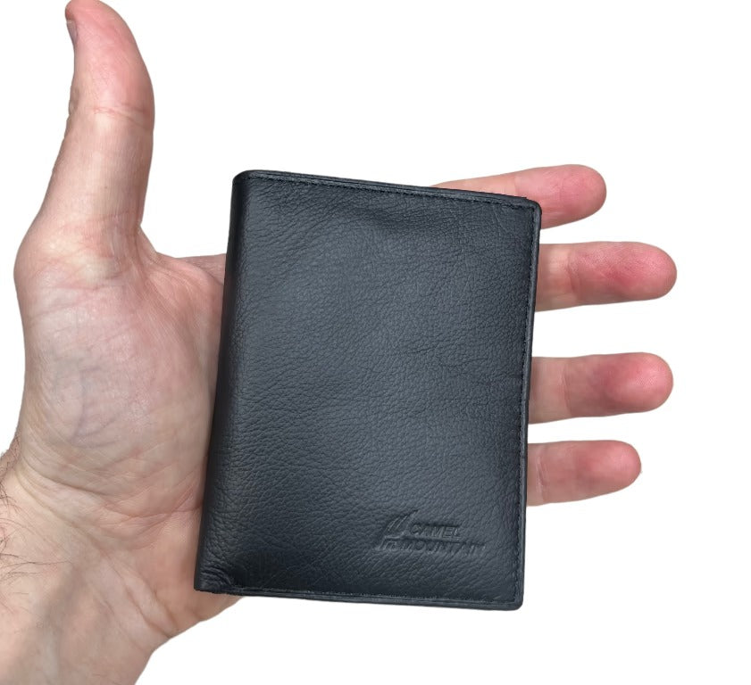 Camel Mountain® Marco v2 Leather Compat RFID Wallet