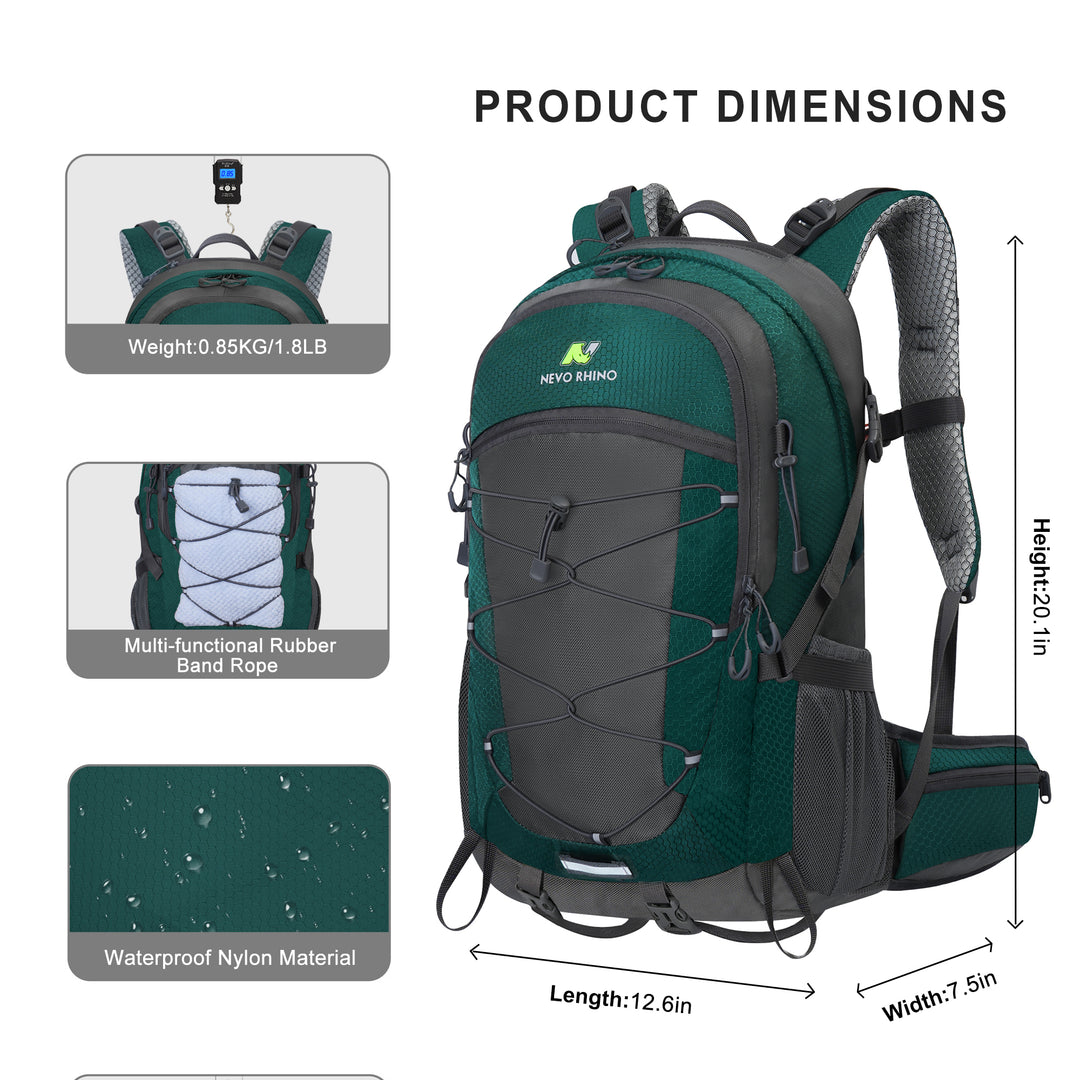 Dimensions 50l Travel Pack Nevo Extreme 40L 45L 50L 60L 70L