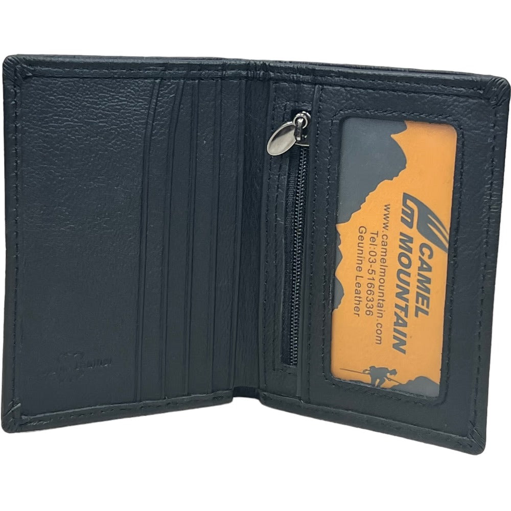Camel Mountain® Marco v2 Leather Compat RFID Wallet