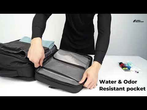 The Korvinor™ Supreme Vacuum Backpack by Camel Mountain – 28L (Expands to 40L), Fits 16" Laptop