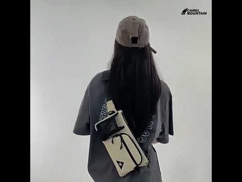 The Kryvex™ Prestige Bag by Camel Mountain – 1.4L Compact Unisex Sling Bag