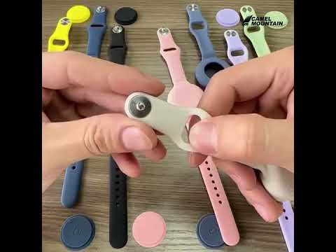 The Aetheris™ Protective Case by Camel Mountain – Waterproof AirTag Wristband for Kids & Seniors