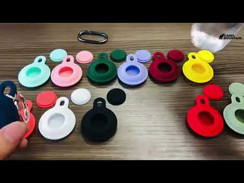 The Pyrionyx™ Apple AirTag by Camel Mountain – 0.12L, Silicone Keychain Case