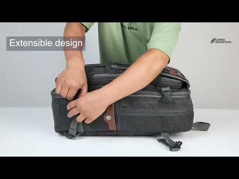 The Quenlith™ Pro Backpack by Camel Mountain – 35L, Fits 16" Laptop