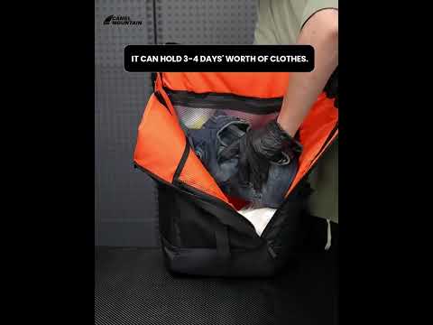 The Entheral™ Fusion Backpack by Camel Mountain – 35L, Fits 17" Laptop