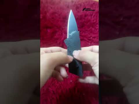 The Glacion™ Plus Card Knife by Camel Mountain – Ultra Slim Outdoor Blade