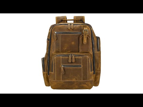 The Vintage™ Pro Backpack by Camel Mountain – 20L, Fits up to 16" Laptop