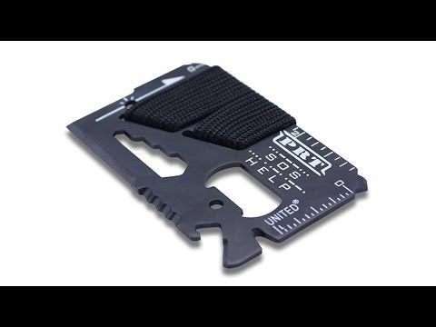 The Polaryx™ Luxe Card Knife by Camel Mountain – Premium 14-in-1 Tool in Pocket Size