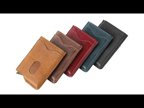 The Zerianor™ NexGen Wallet by Camel Mountain – 0.088L, Slim Card Holder