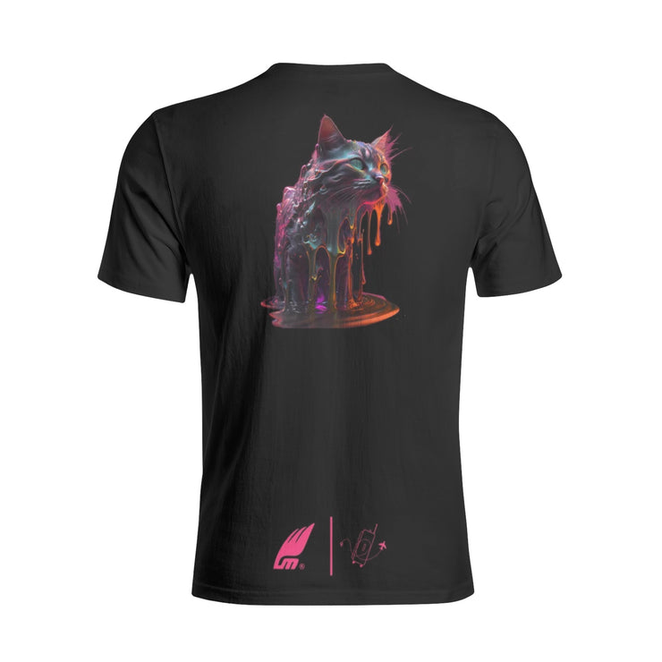 T-shirts of Zombie Synthwave Cat