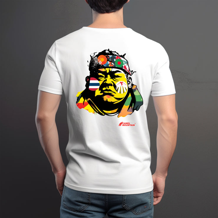 T-shirts of The Yokozuna Fighter with Japanese Flag