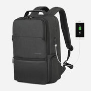 usb charging black business backpack