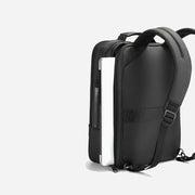 Black laptop travel backpack for businessmen
