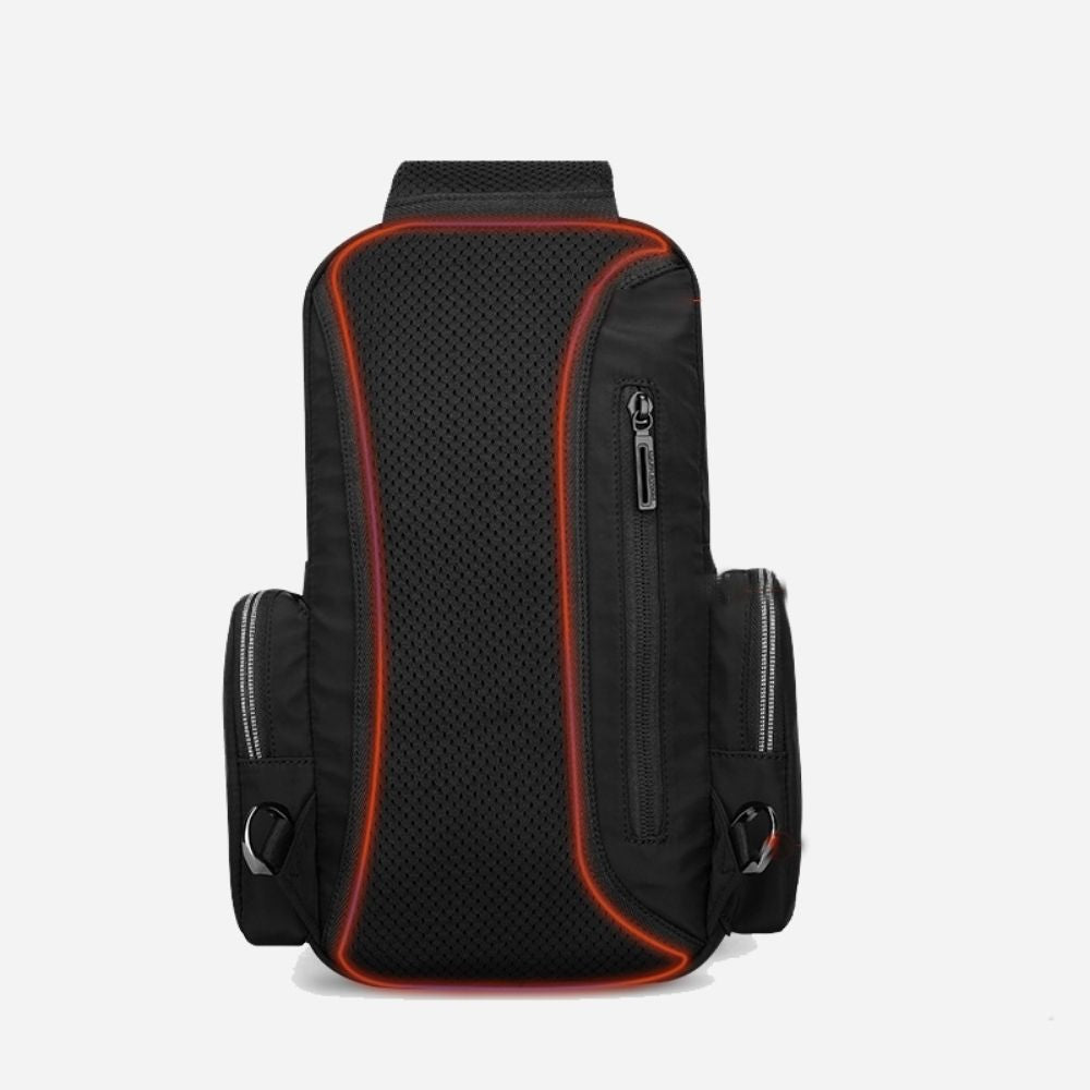 Black breathable bag Crossbody Bag