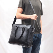 leather business Shoulder Bag