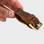 Camel Mountain™ Leather ID TAG