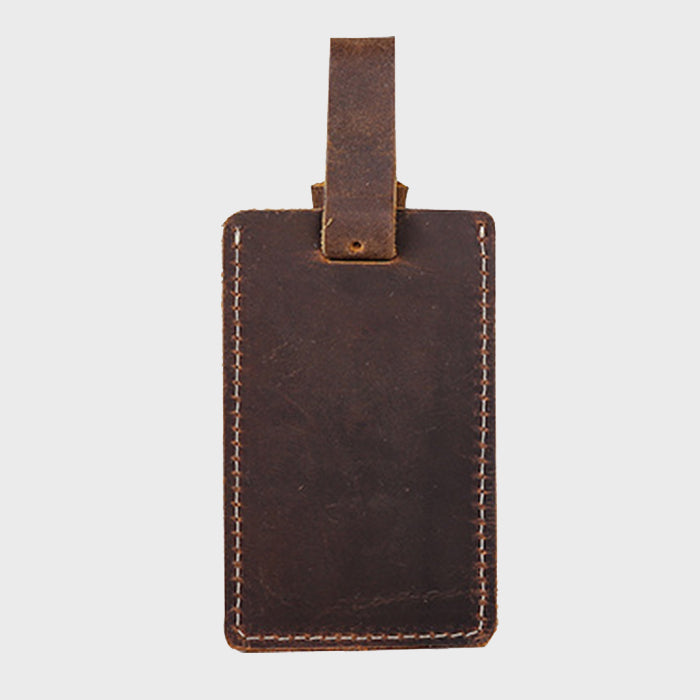 Camel Mountain™ Leather ID TAG