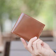 Cherry leather wallet