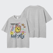 Keep Smile Premium Hemp Cotton T-Shirts