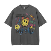 Keep Smile Premium Hemp Cotton T-Shirts