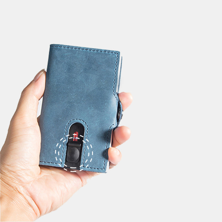 The Automatic Leather Popup Wallet