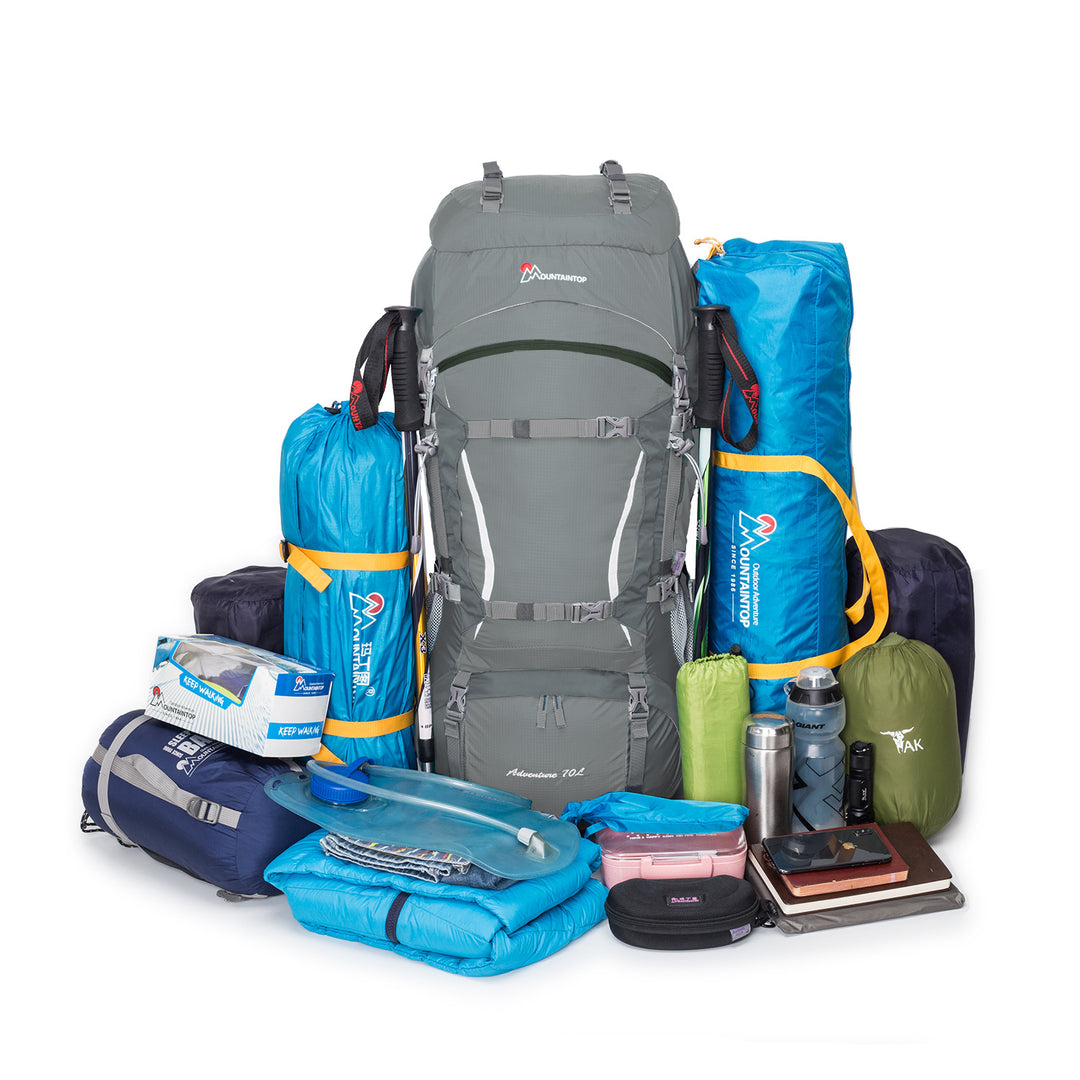 The Mountaineer 70L Hiking Camping Backpack Waterproof Backpack – Camel Mountain The Mountaineer 70L Hiking Camping Backpack Waterproof Backpack – Camel Mountain