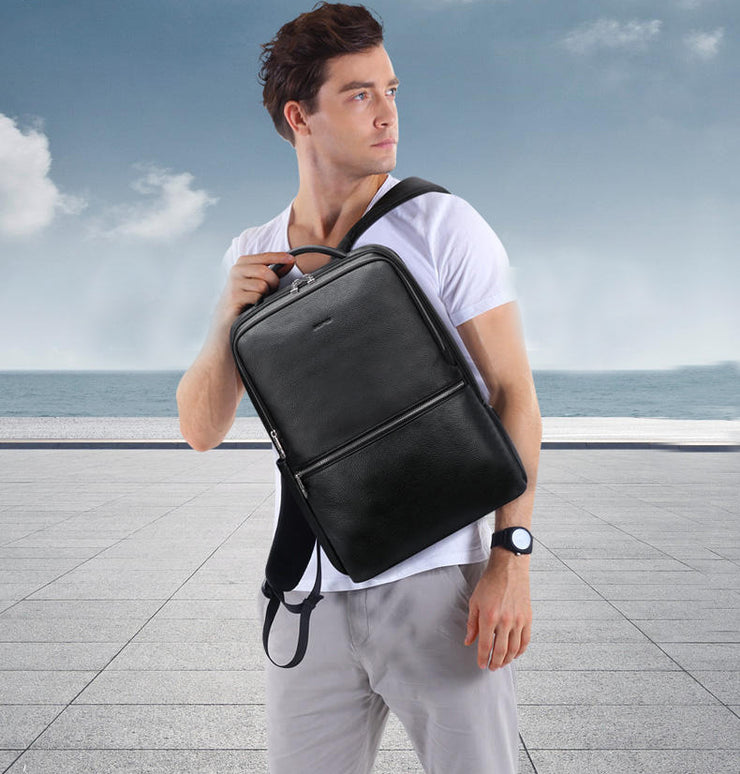 The Maynard Exquisite Business Laptop Leather Backpack