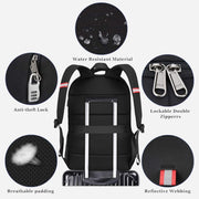 Multifunctional business backpack for men