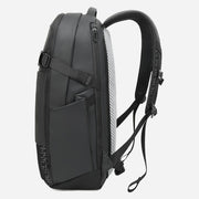 black backpack for business travel