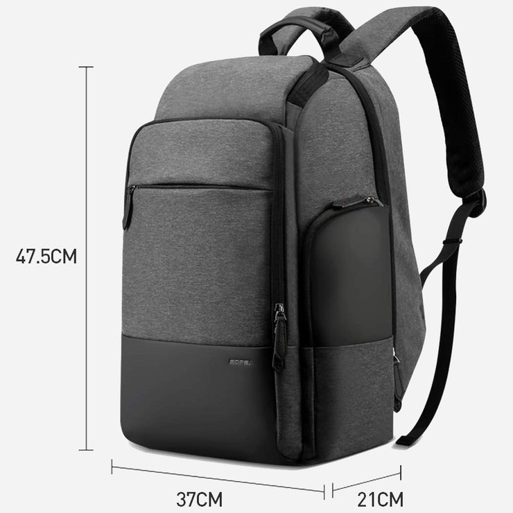 black laptop backpack for businessmen