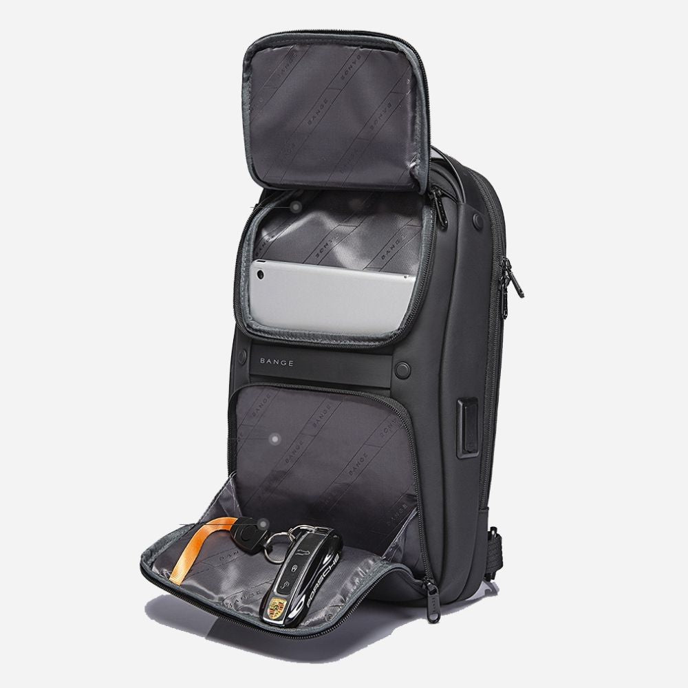 multicompartment Crossbody Bag