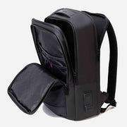 multi compartment business travel backpack for professionals